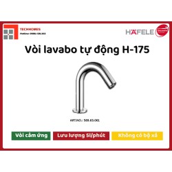 Vòi lavabo tự động H-175 589.63.061