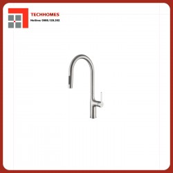 Vòi nóng lạnh dây rút inox K1726SS