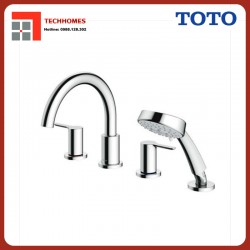 Vòi xả bồn nóng lạnh kèm sen tắm TOTO TBS01202B