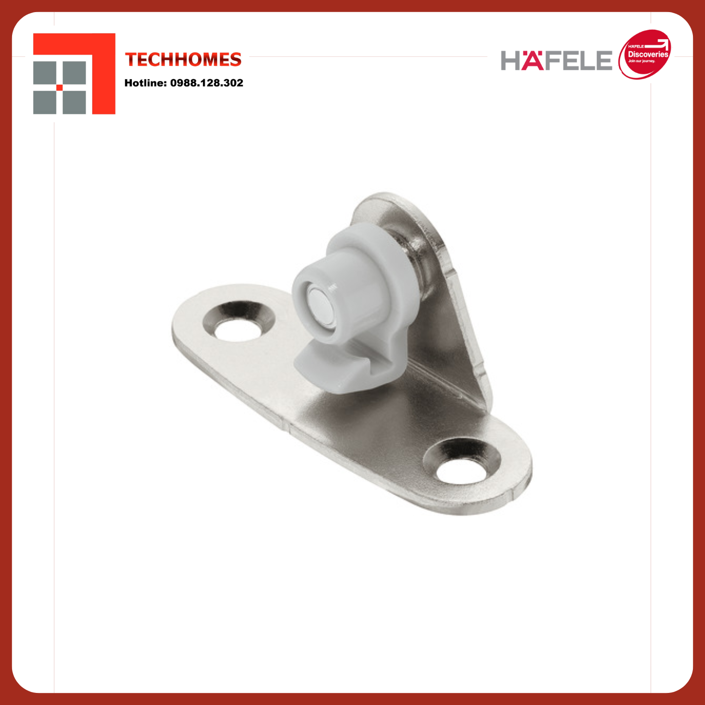 Bas có vít, Dành cho tủ, dành cho bộ cơ cấu tay nâng Häfele Maxi 373.66.681 - 373.66.681