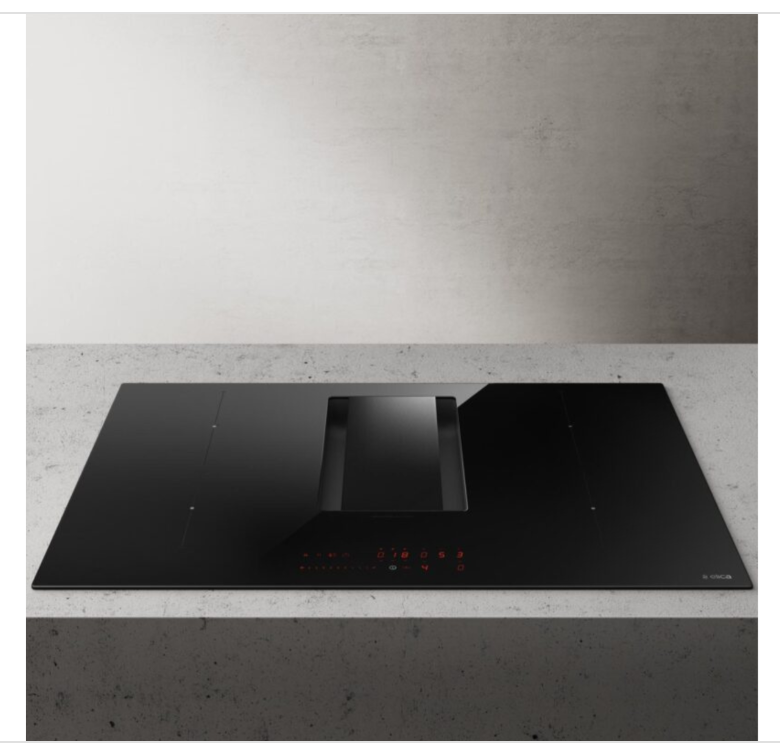 Bếp điện từ kết hợp máy hút mùi ELICA NIKOLA TESLA ALPHA - NIKOLA TESLA ALPHA BL/A/78