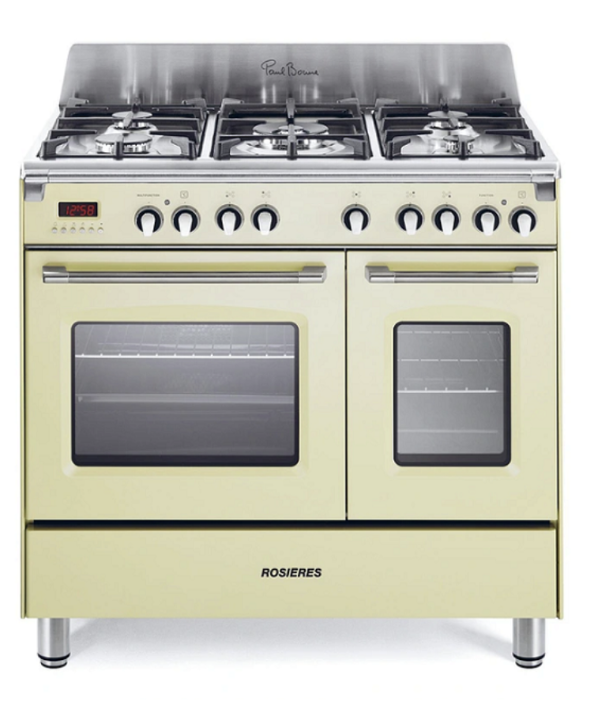 Bếp gas 5 vùng nấu kết hợp 2 lò nướng Rosières RGM95D2C - RGM95D2C