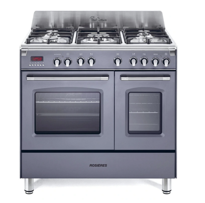 Bếp gas 5 vùng nấu kết hợp 2 lò nướng Rosières RGM95D2SG - RGM95D2SG
