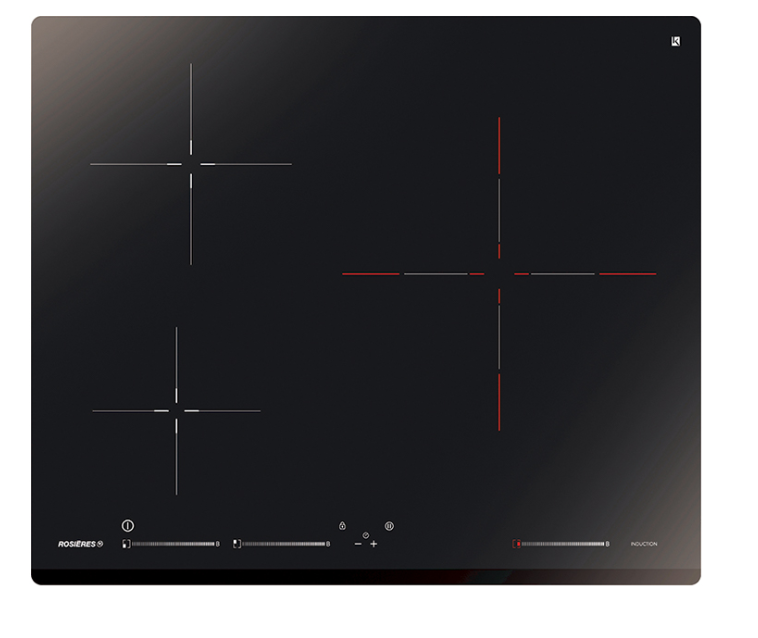 Bếp từ 3 vùng nấu RISD3BC - RISD3BC