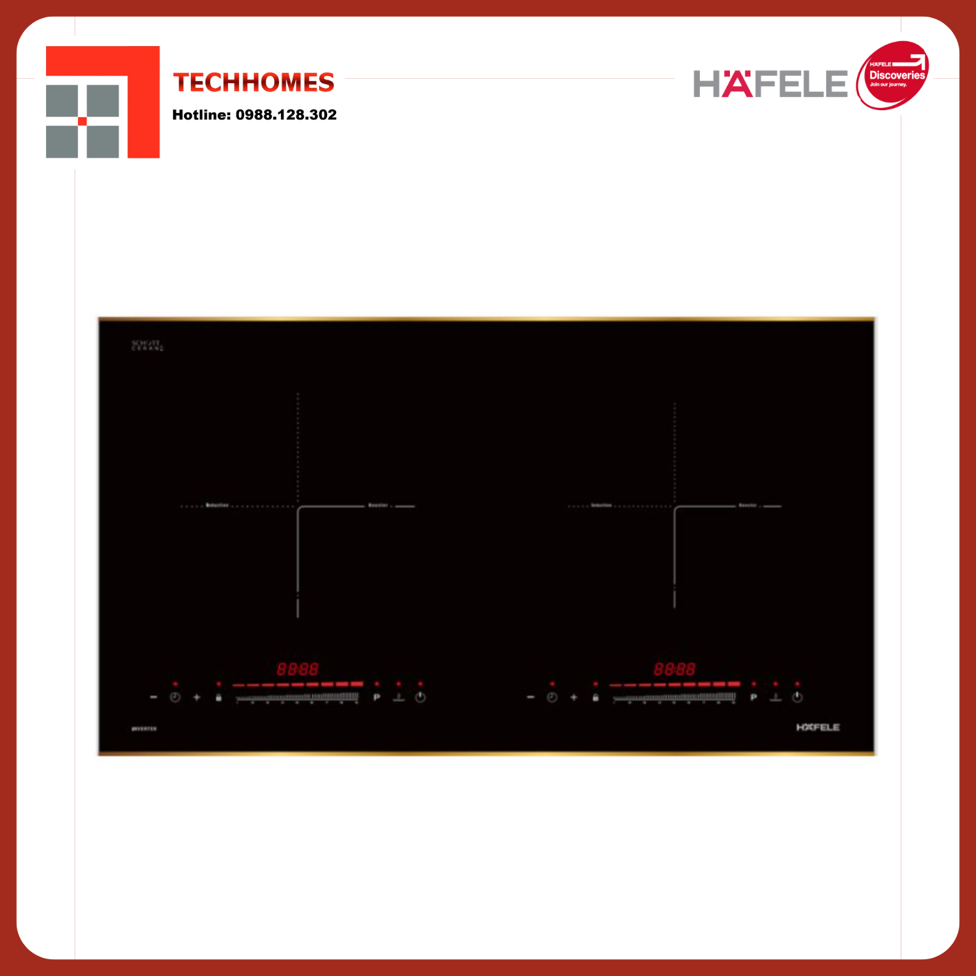 Bếp từ Hafele HC-I73242B 536.61.857 - 536.61.857
