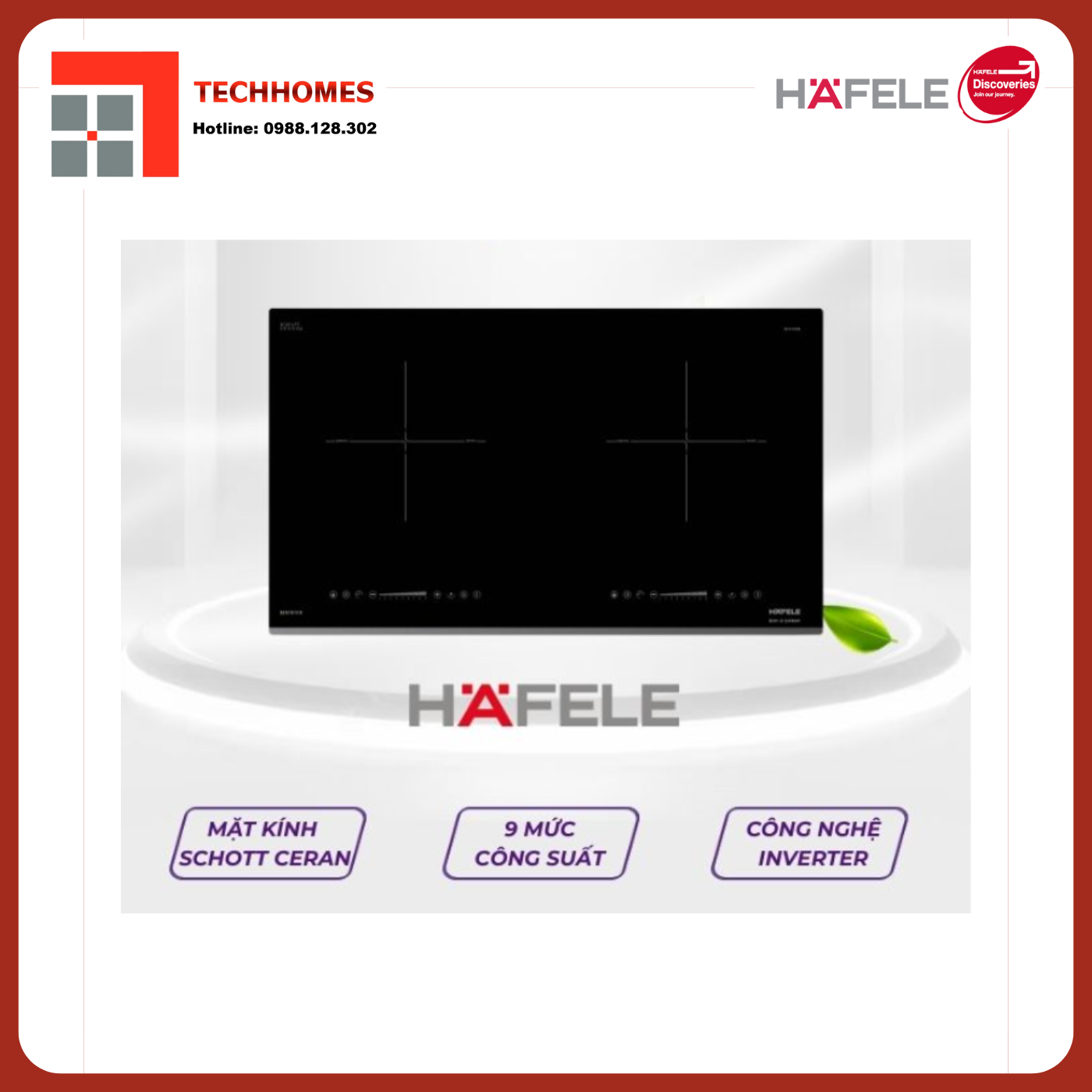 Bếp từ Hafele HC-I7326B 533.09.989 - 533.09.989