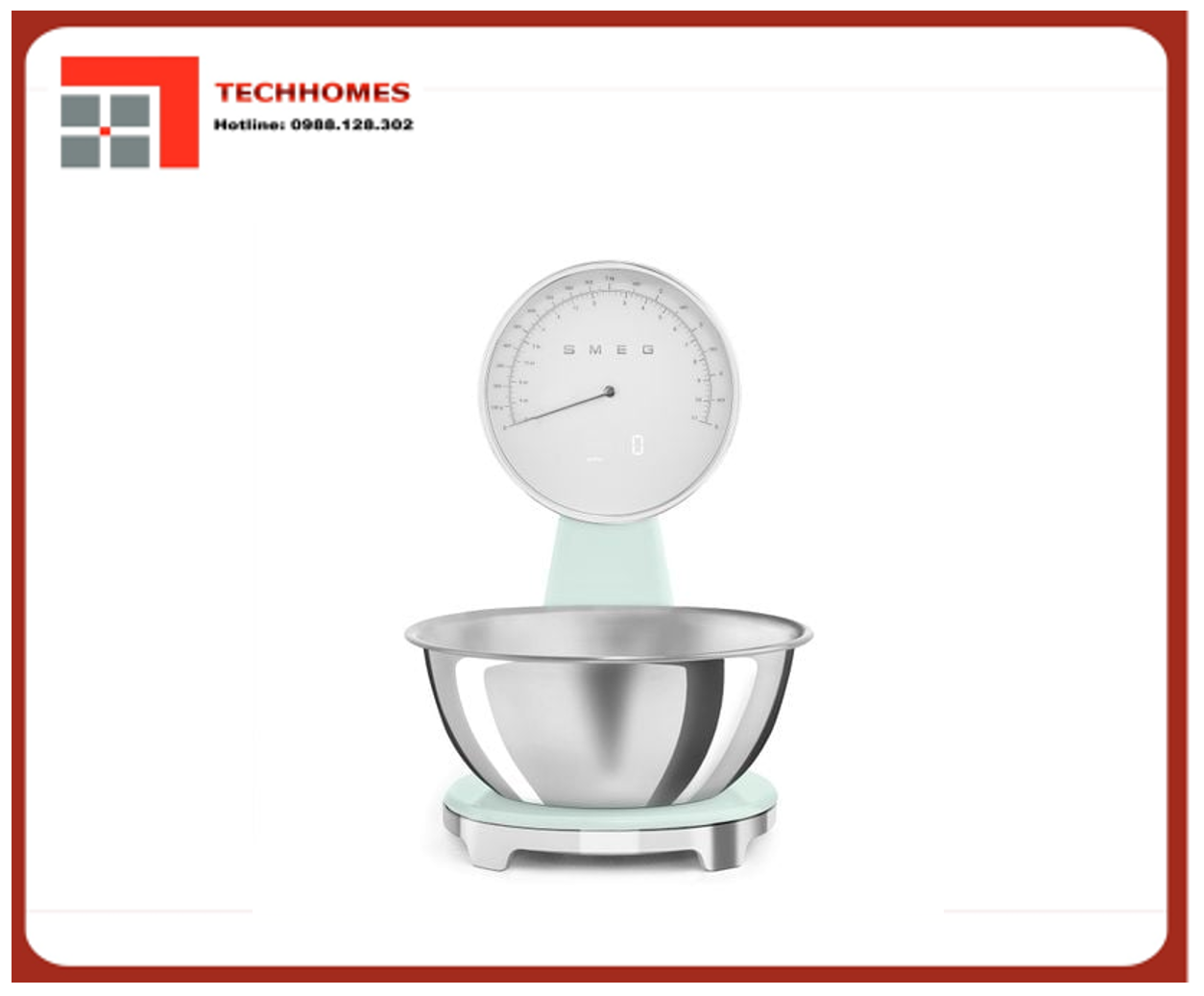 Cân nhà bếp analog Smeg 50's Retro Style Xanh lá - KSF01PGWW