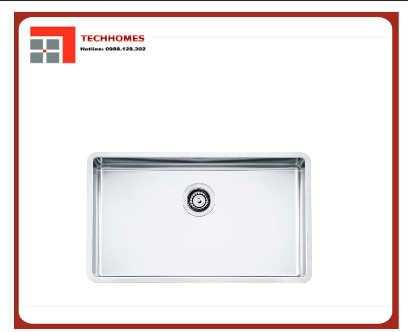 CHẬU RỬA BÁT LẮP ẤM SMEG UNIVERSALE 71CM - VFU71SFR