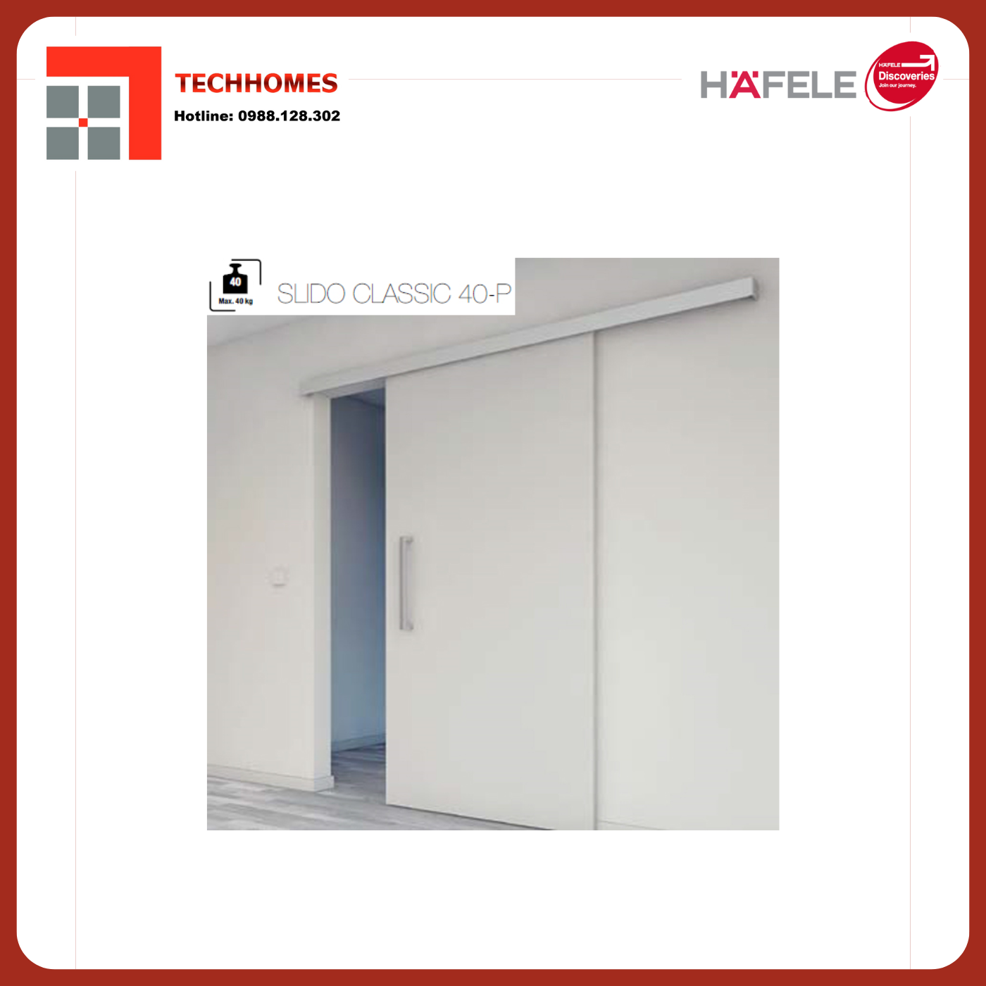 CỬA TRƯỢT 40P (40KG) 940.42.005 - 940.42.005