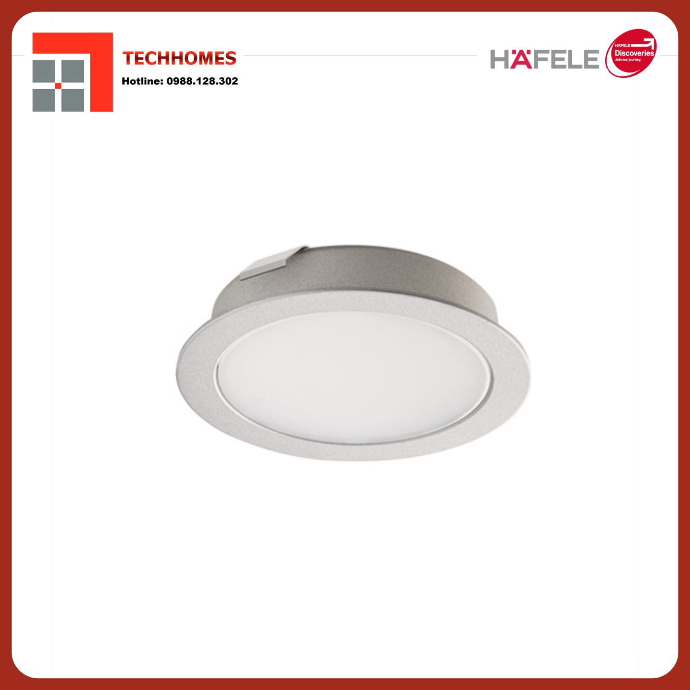 Đèn LED 3112 24V/3.0W 3000K/2m/Bạc 833.75.446 - 833.75.446