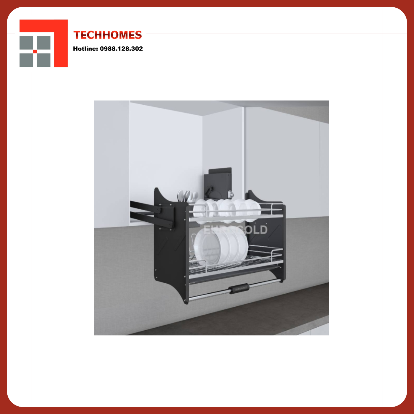 GIÁ BÁT DI ĐỘNG NAN OVAL EUROGOLD EPO9380LX - EPO9380LX