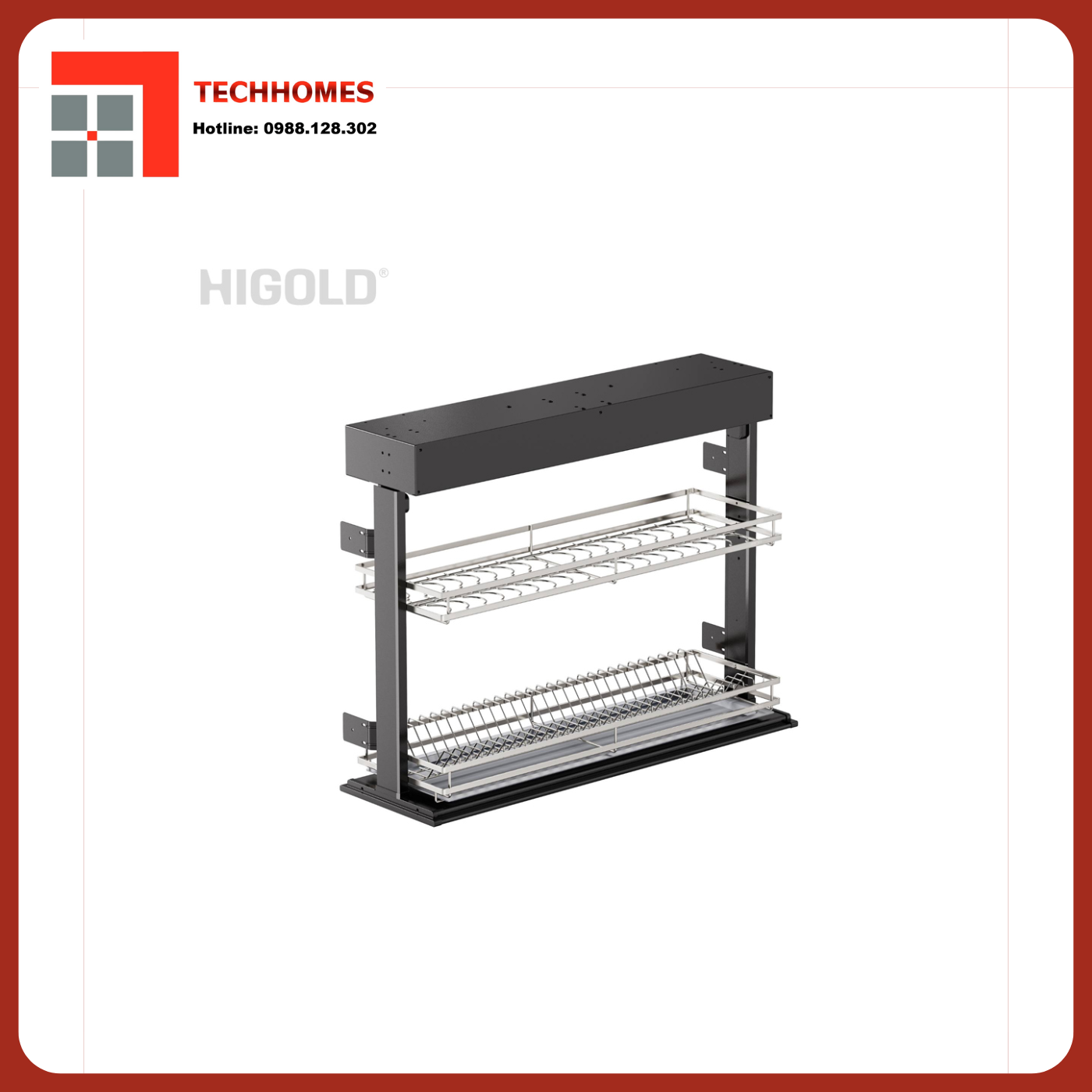 GIÁ BÁT NÂNG HẠ ĐIỆN HIGOLD STARMOVE 2.0 700MM 401475 - 401475