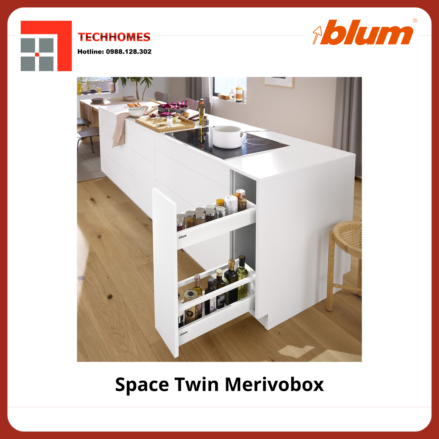 GIÁ CHAI LỌ BLUM SPACE TWIN MERIVOBOX - Space Twin Merivobox
