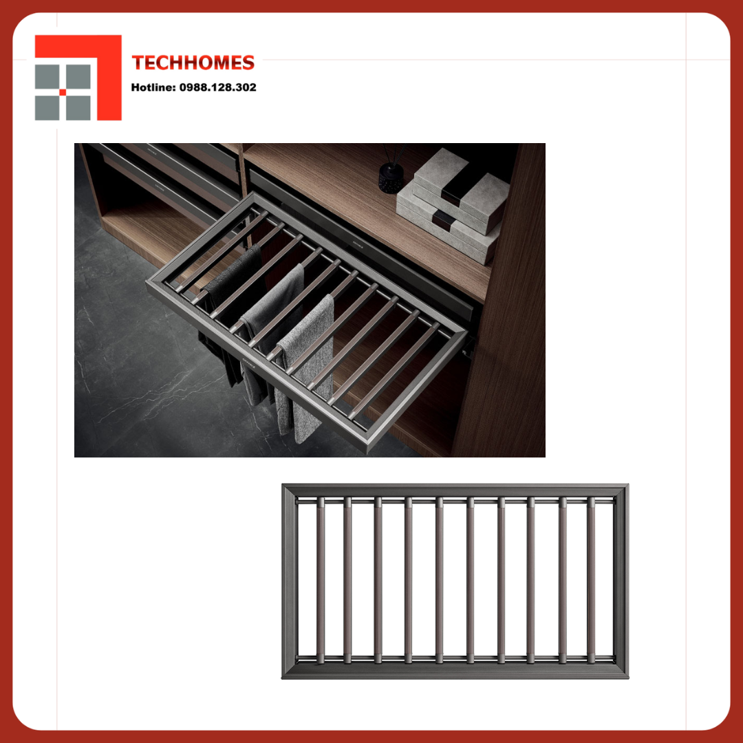 GIÁ TREO QUẦN TÂY CAO CẤP – HIGH CLASS GREY XM.80B - XM.80B