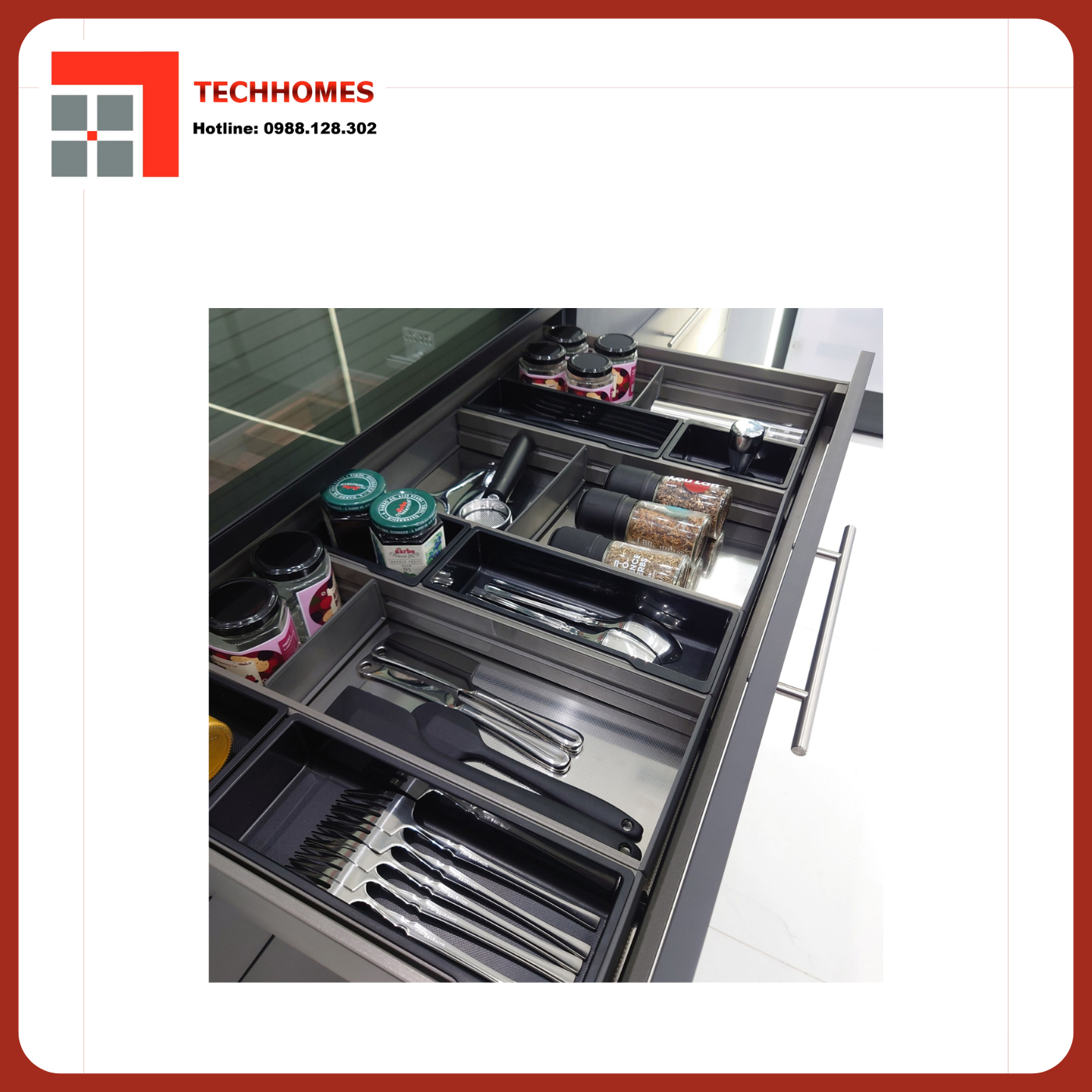 KHAY CHIA INOX HIGOLD JR SERIES 600MM 301091 - 301091 + 301835