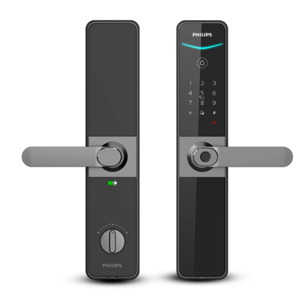Khóa cửa vân tay điều khiển từ xa Philips DDL610-5HBS - DDL610-5HBS