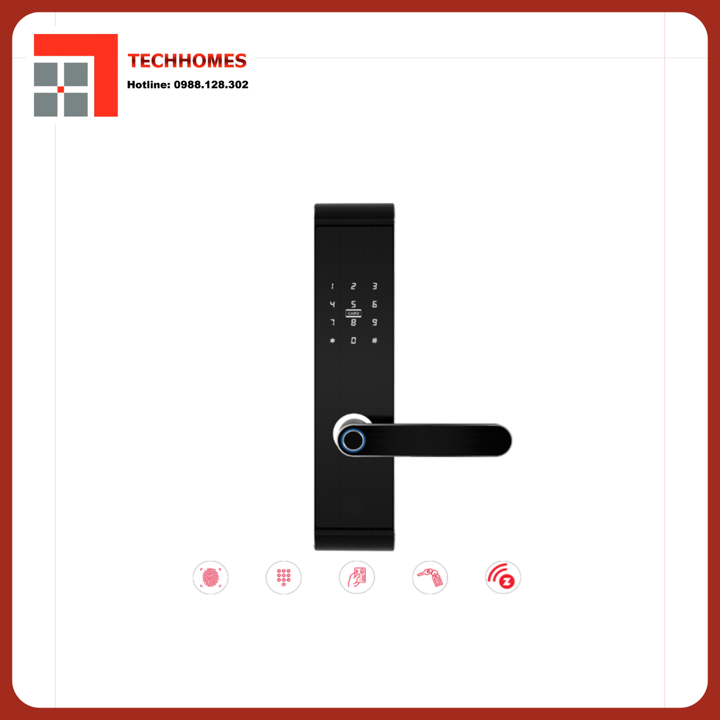 Khóa Điện Tử 4 Phương Thức Mở 713.92.232 - 713.92.232