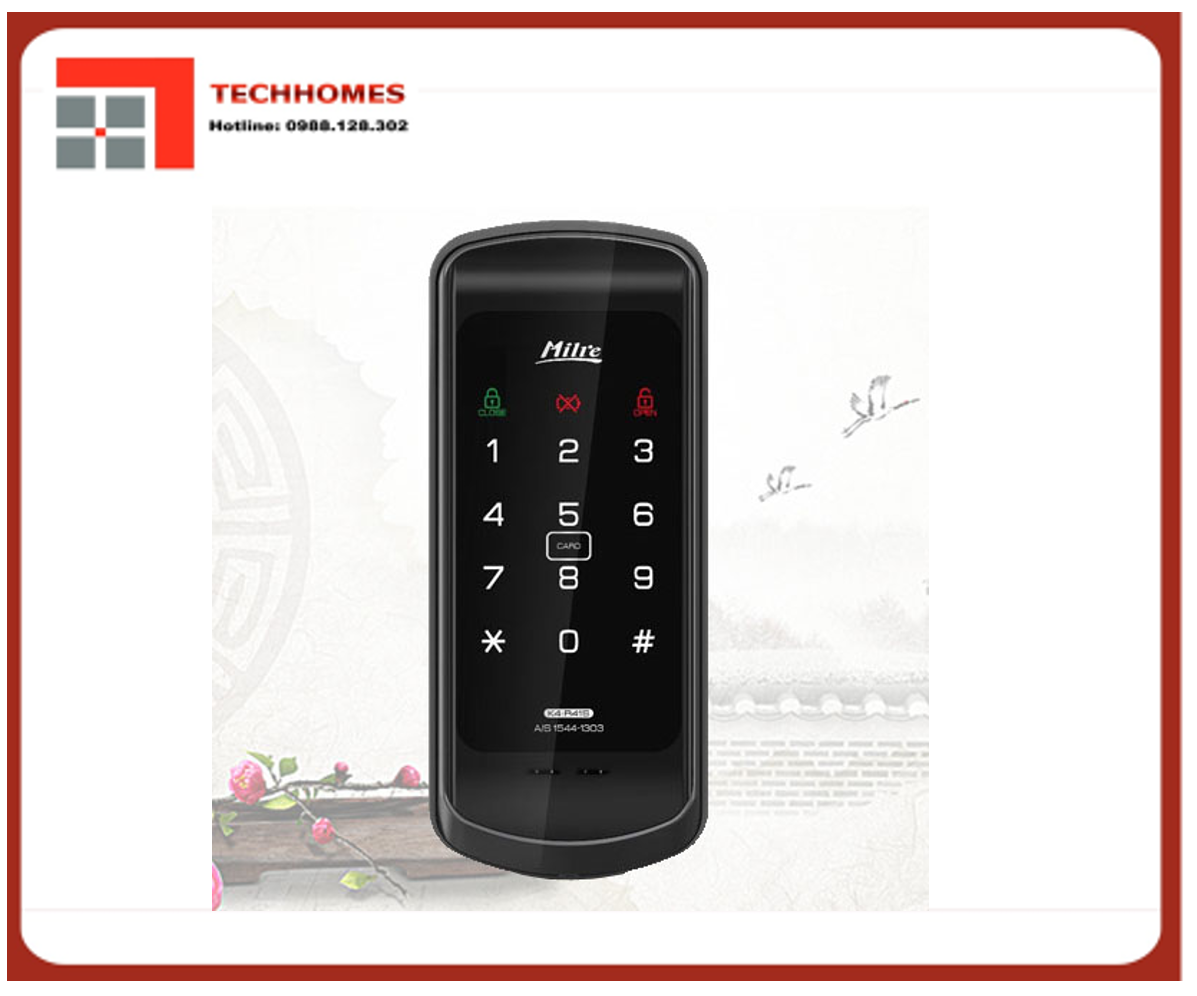 Khóa điện tử MILRE K4-R41S - K4-R41S