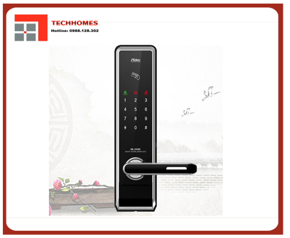Khóa điện tử MILRE MI-6200YS - MI-6200YS