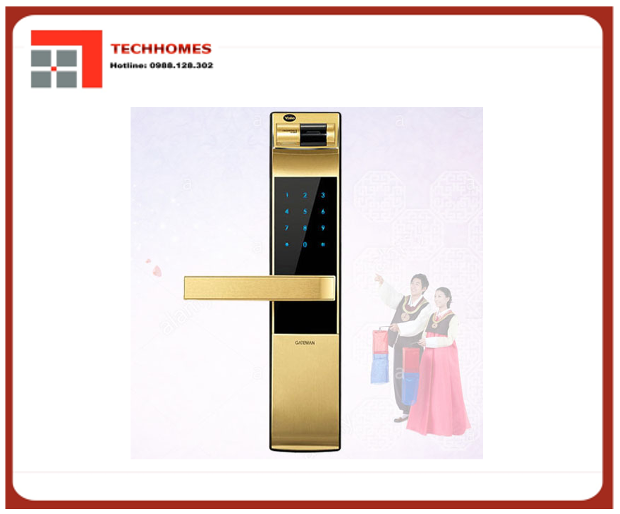 Khóa điện tử YALE YDM-4109A - YDM-4109A