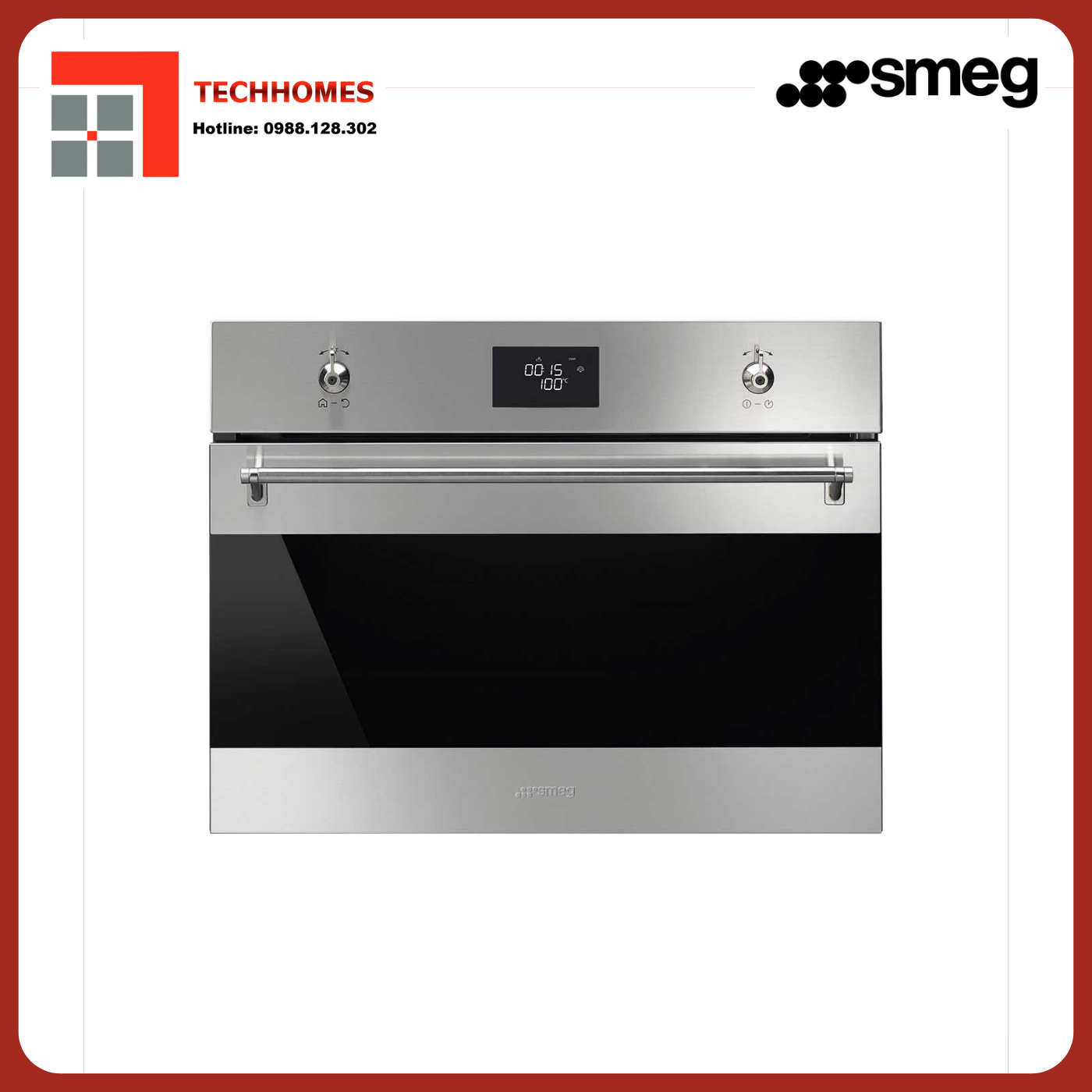 LÒ HẤP SMEG SF4390VX1 - SF4390VX1