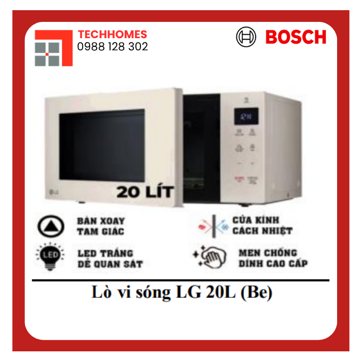 Lò vi sóng LG 20L (Be) - MS2032GIK - MS2032GIK