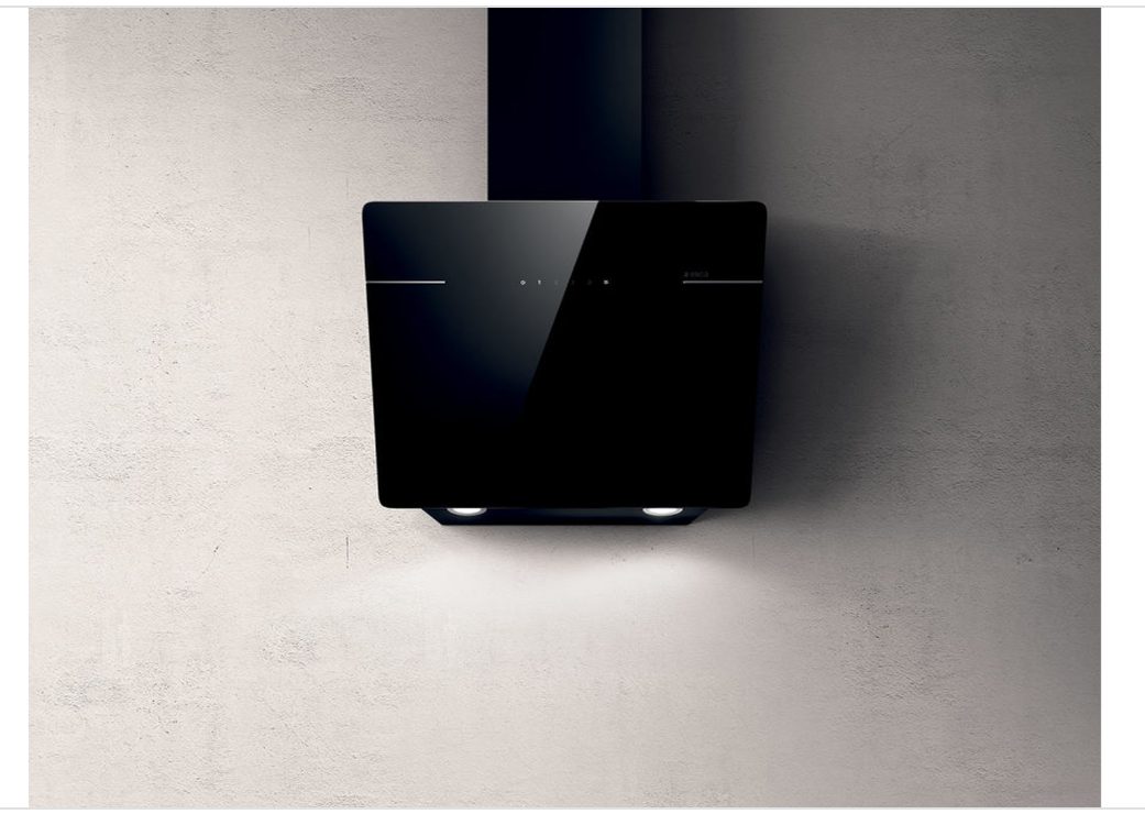 Máy hút mùi áp tường mặt kính vát ELICA L'ESSENZA - LESSENZA BL/A/60