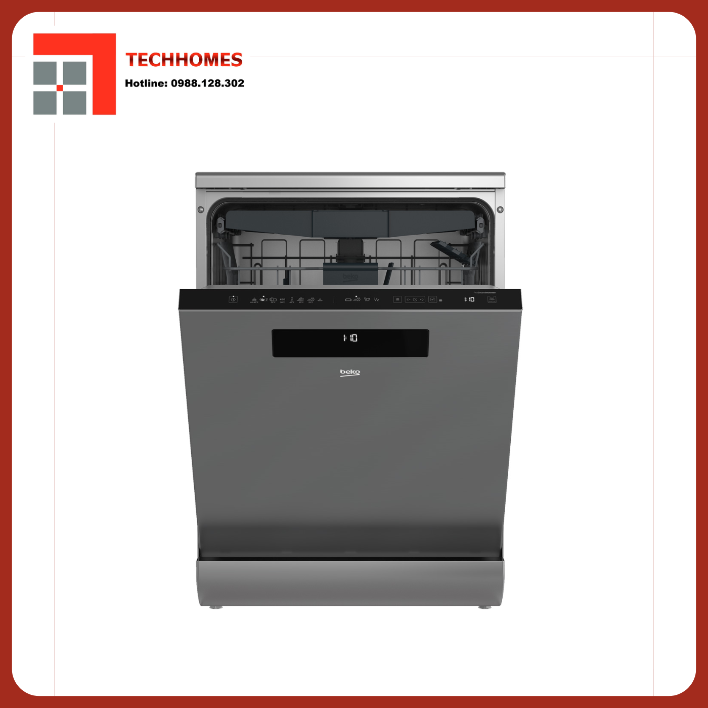 MÁY RỬA BÁT BEKO DEN48520XAD AUTODOS - DEN48520XAD