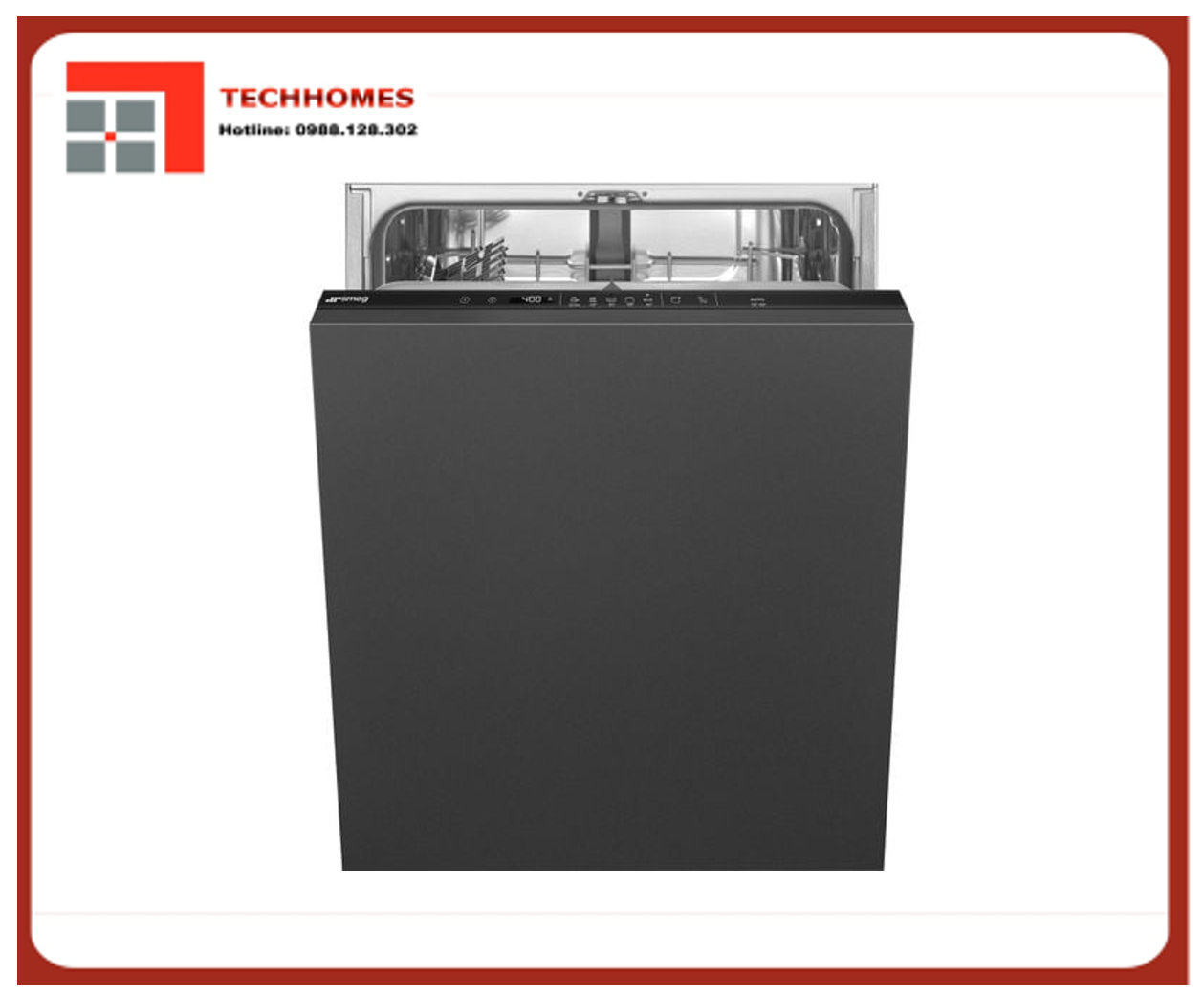 MÁY RỬA CHÉN ÂM TỦ TOÀN PHẦN SMEG UNIVERSALE, 60CM - DI262D