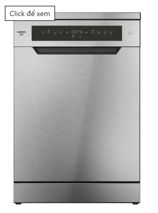 Máy rửa chén bát độc lập 16 bộ Rosières RF 6B4S1PDX-04 - RF 6B4S1PDX-04