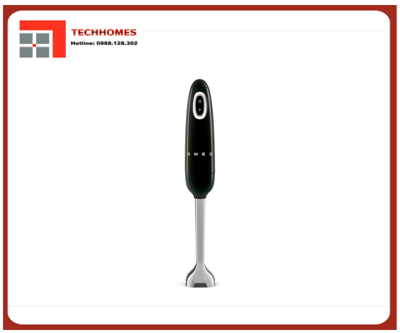Máy xay cầm tay Smeg 50's Style, HBF11PBEU - màu đen - HBF11PBEU