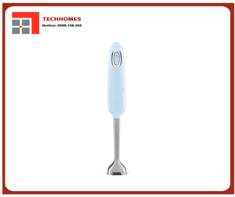 Máy xay cầm tay Smeg 50's Style, HBF11PBEU - màu xanh dương pastel - HBF11PBEU
