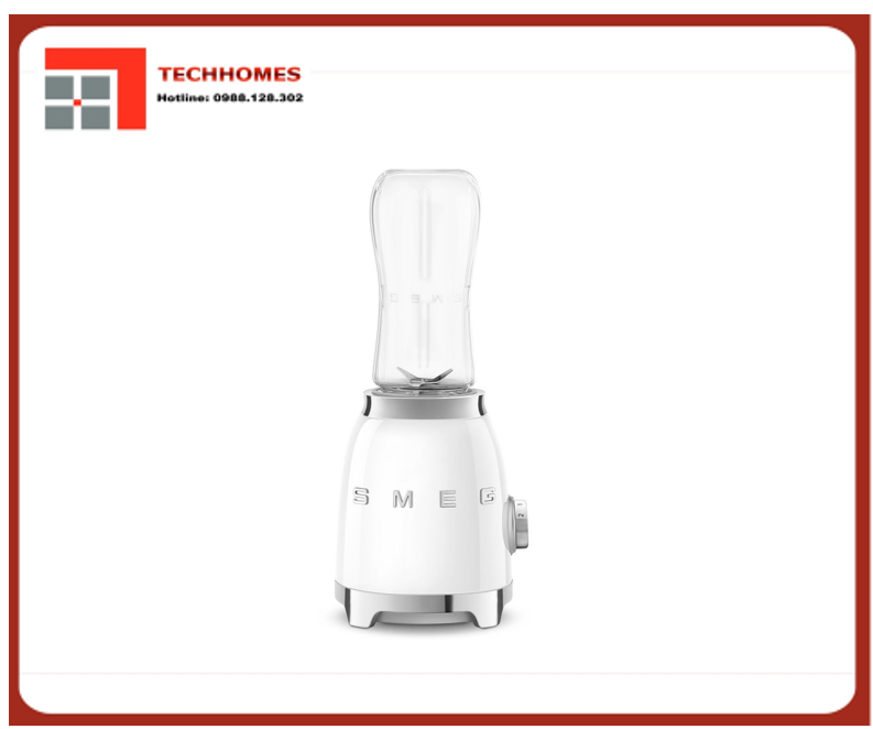 Máy xay sinh tố mini Smeg 50's Style PBF01WHEU - PBF01WHEU