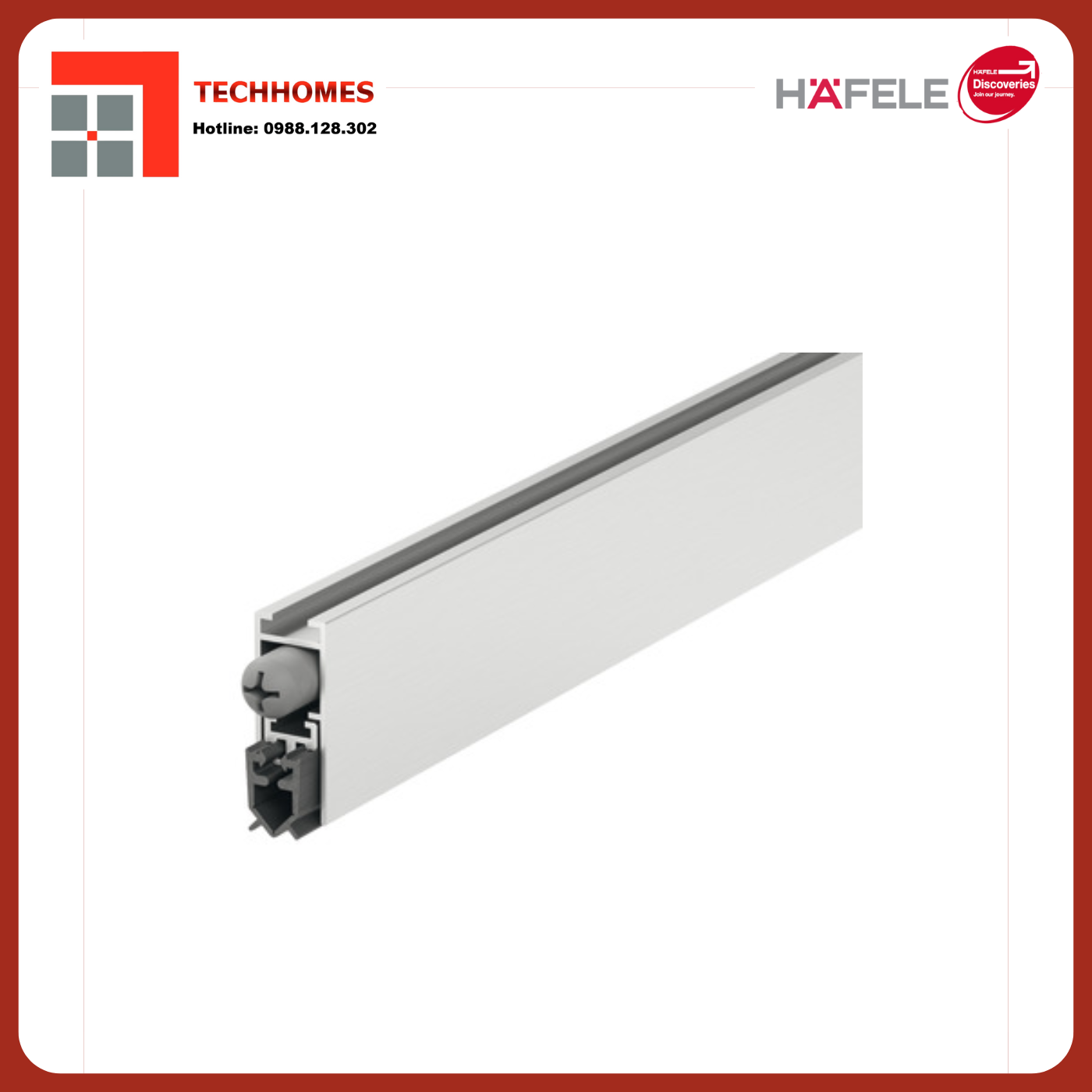 NẸP CỬA =NHÔM 830MM 950.05.902 - 950.05.902