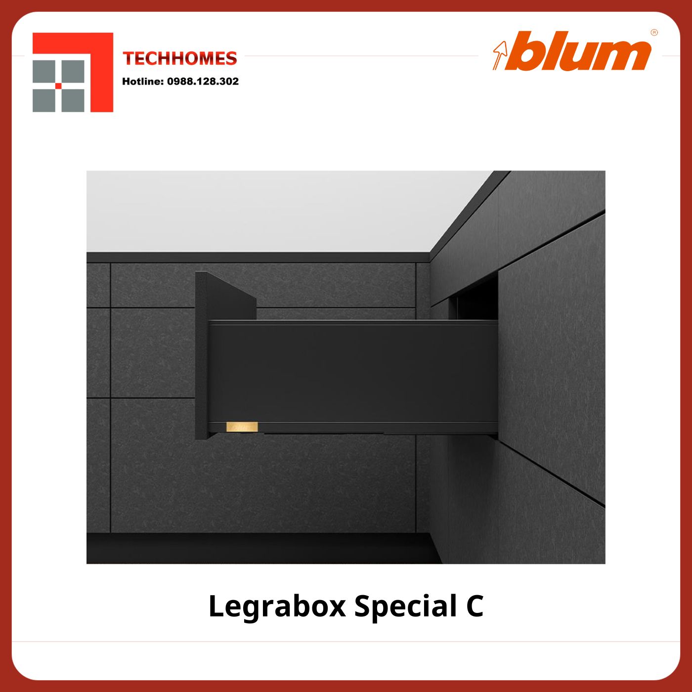 RAY HỘP ĐẶC BIỆT BLUM LEGRABOX SPECIAL C - Legrabox Special C