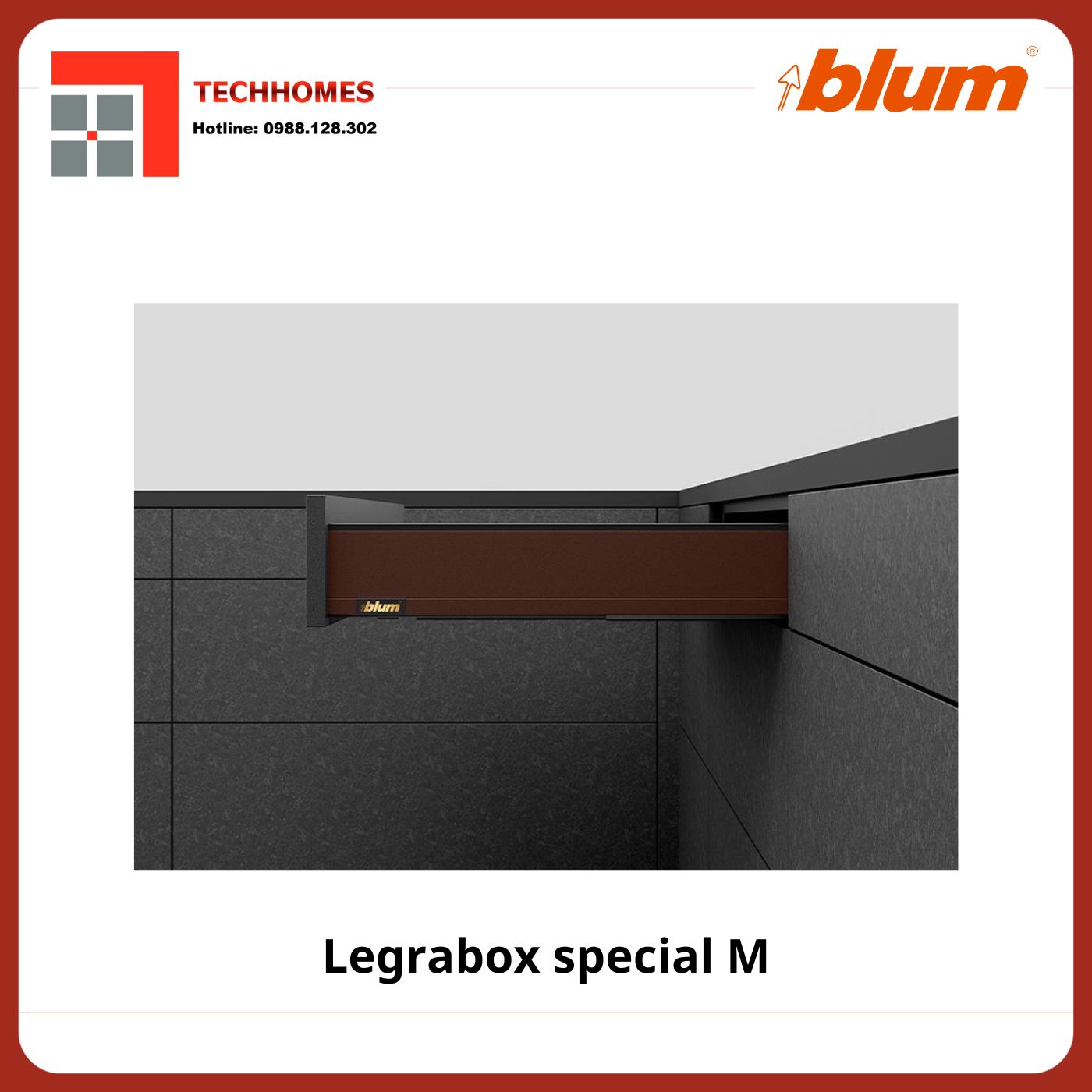 RAY HỘP ĐẶC BIỆT BLUM LEGRABOX SPECIAL M - Legrabox special M