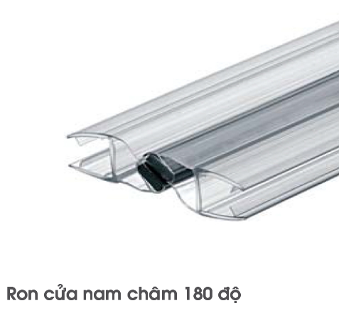 Ron Cửa Kính 10- 12mm Nam Châm 180º Hafele 950.50.031 - 95050031