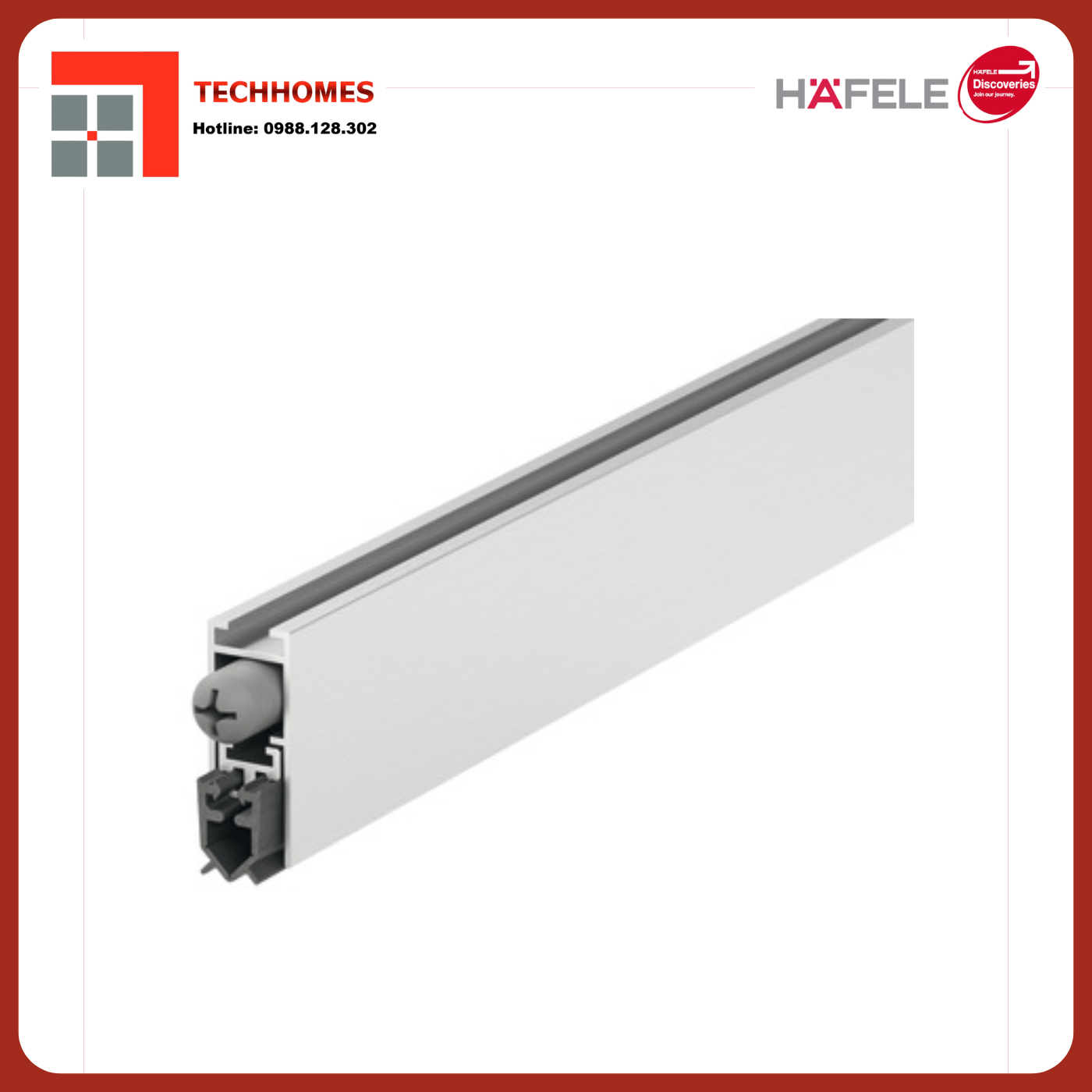 Ron đàn hồi, DDS 12, dành cho cửa gỗ, Startec 950.05.343 - 950.05.343