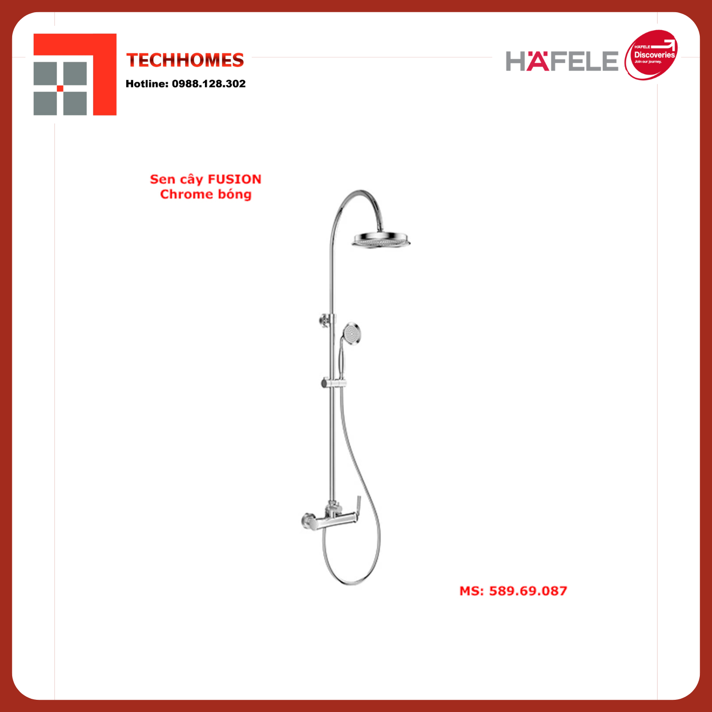 SEN CÂY HAFELE FUSION CR 589.69.087 - 589.69.087