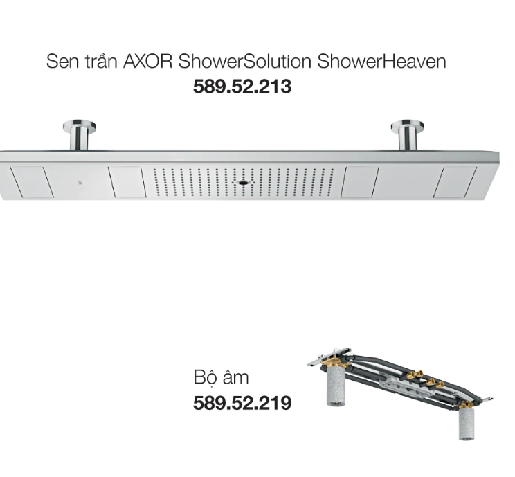 Sen trần AXOR ShowerSolution ShowerHeaven 1200/300 589.52.227 - 589.52.227