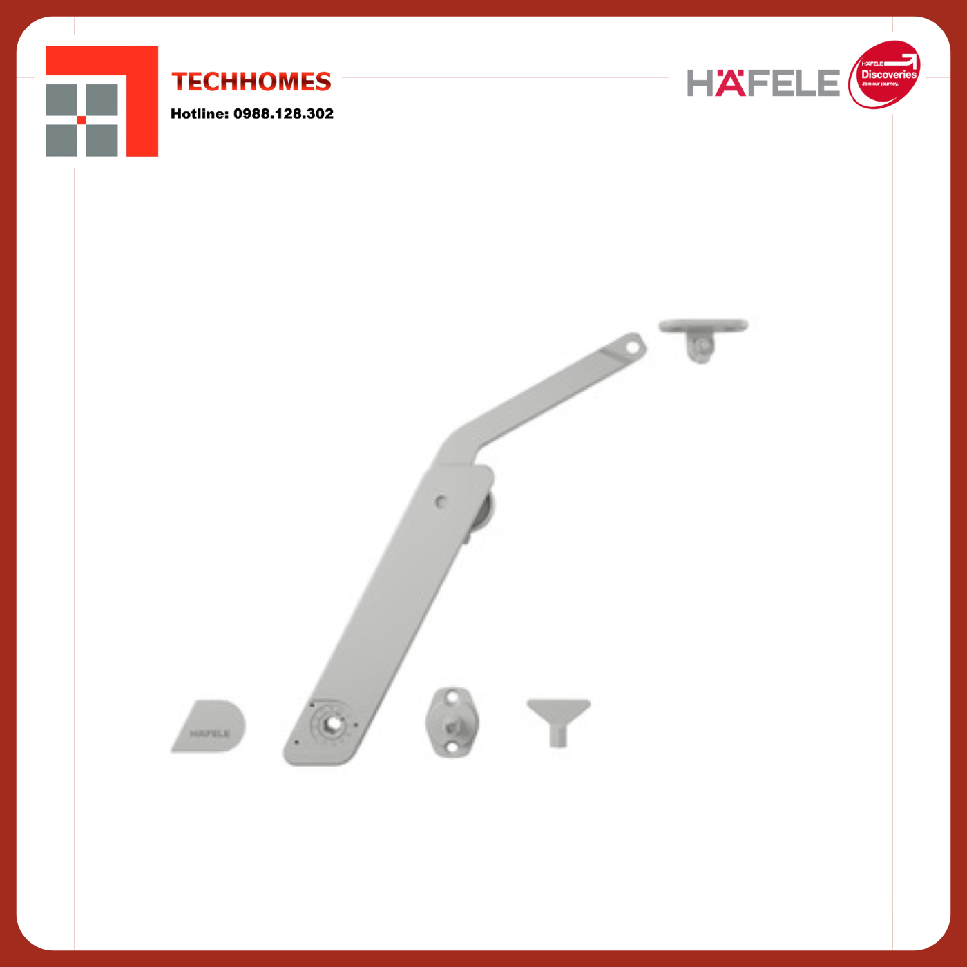 Tay nâng, Häfele Free flap H 1.5 372.39.621 - 372.39.621