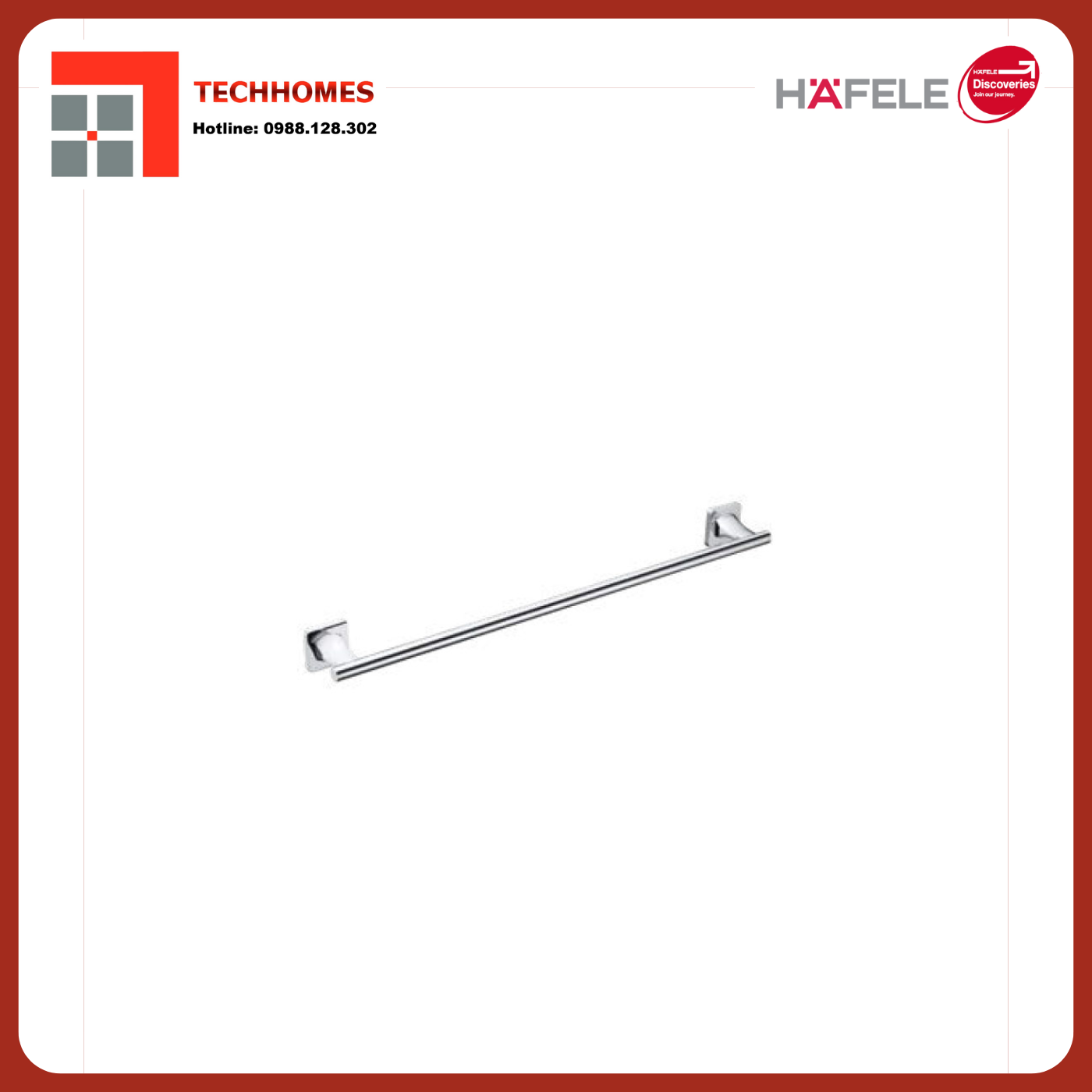 THANH TREO KHĂN ĐƠN HAFELE FORTUNE 980.64.392 - 980.64.392