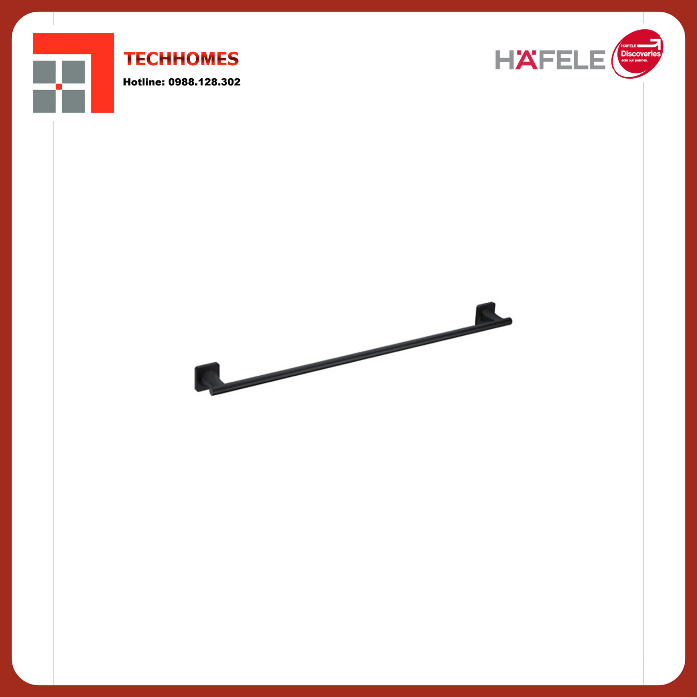 THANH TREO KHĂN ĐƠN HAFELE MYSTERIOUS 580.41.514 - 580.41.514