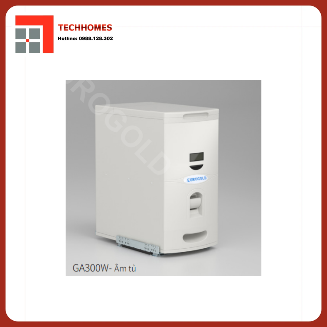 THÙNG GẠO ÂM TỦ, RAY ÂM GIẢM CHẤN GB230W - GB230W