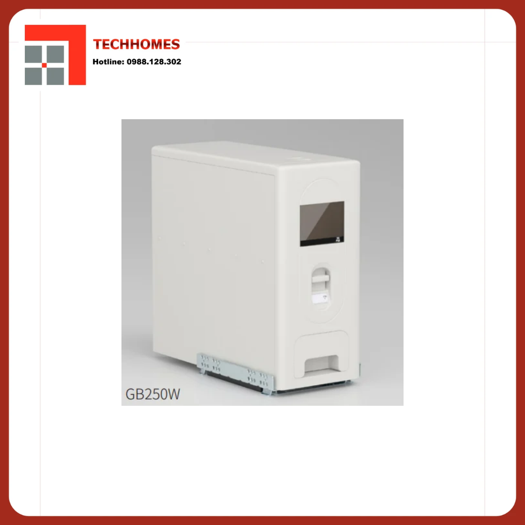THÙNG GẠO ÂM TỦ, RAY ÂM GIẢM CHẤN GB250W - GB250W