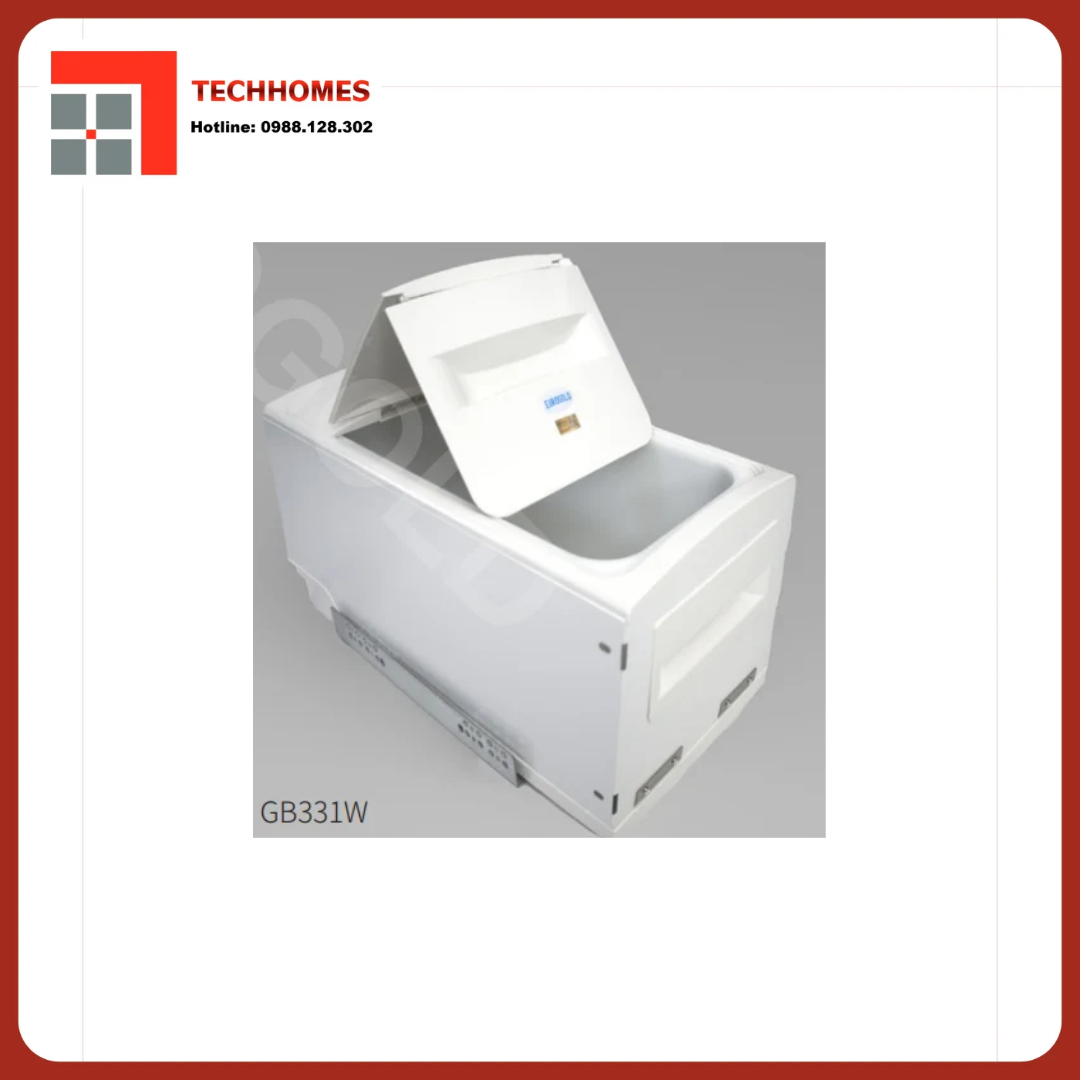 THÙNG GẠO ĐÔI ĐA NĂNG GẮN CÁNH - ÂM TỦ, RAY ÂM GIẢM CHẤN GB331W - GB331W
