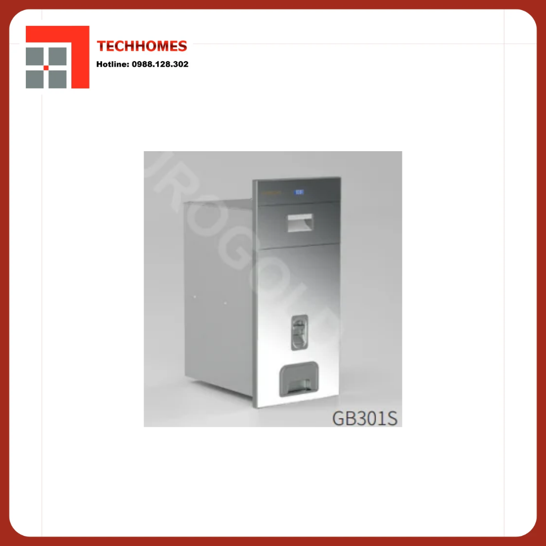 THÙNG GẠO GƯƠNG NÚT NHẤN ĐIỆN TỬ GB301S - GB301S