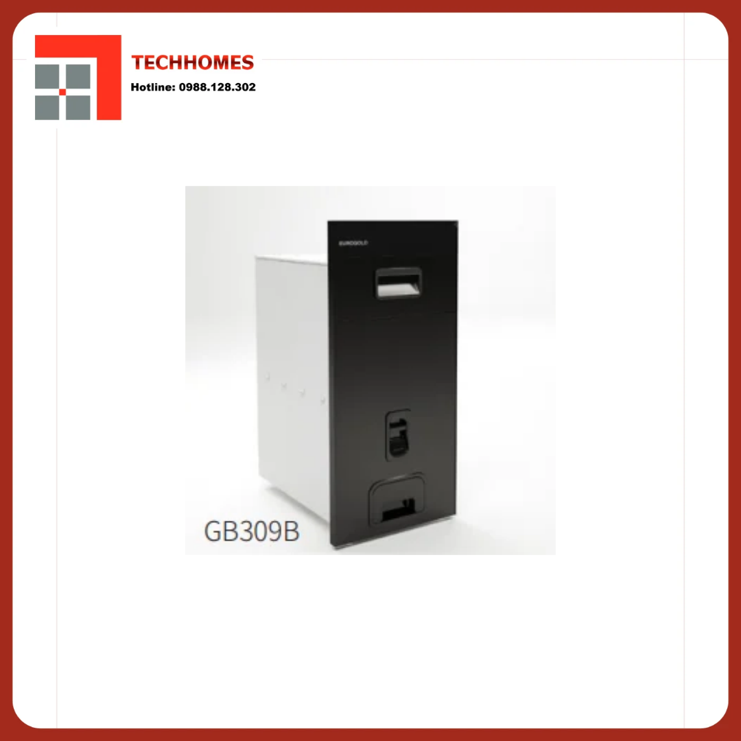 THÙNG GẠO GƯƠNG NÚT NHẤN GB309B - GB309B