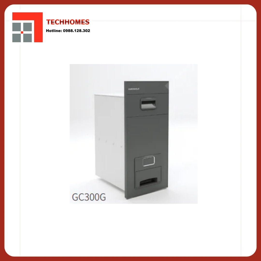 THÙNG GẠO GƯƠNG NÚT NHẤN GC300G - GC300G