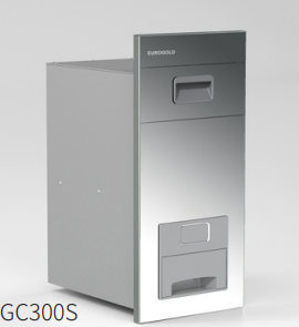 THÙNG GẠO GƯƠNG NÚT NHẤN GC300S - GC300S